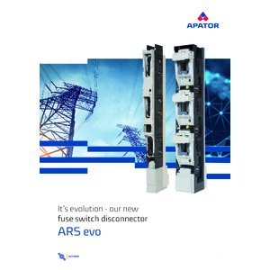 fuse switch disconnector ARS evo
