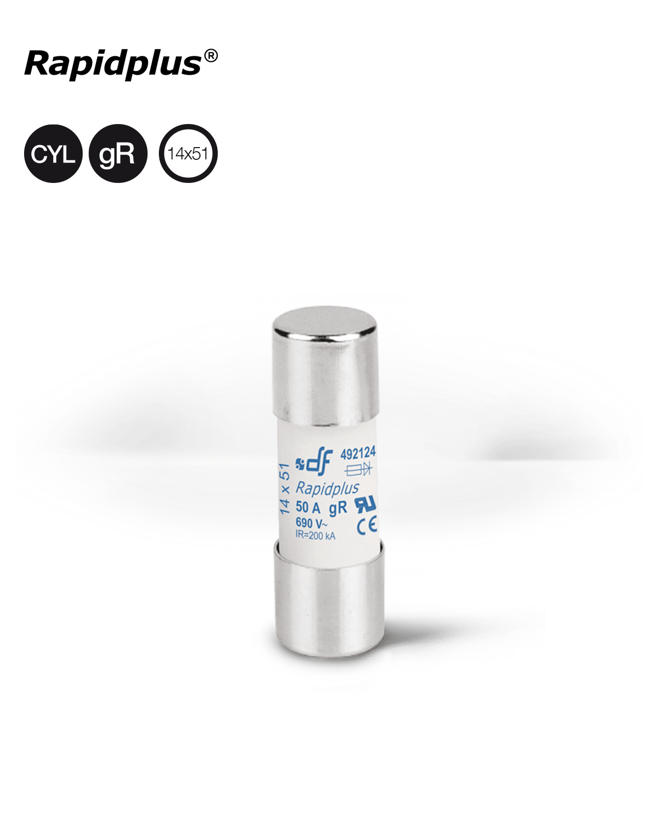 FUS. CIL. DMM 10X38 11A 1000V AC/DC