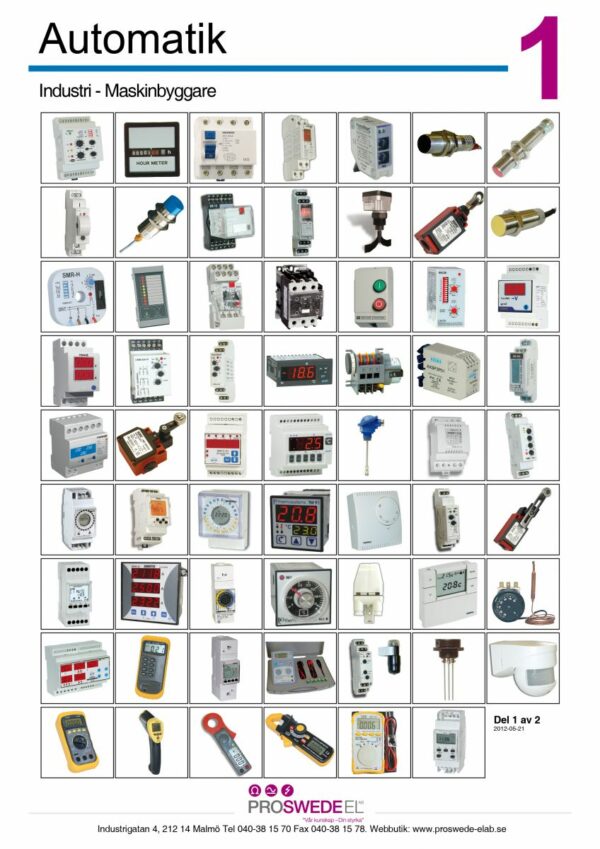 Proswede El katalog 1