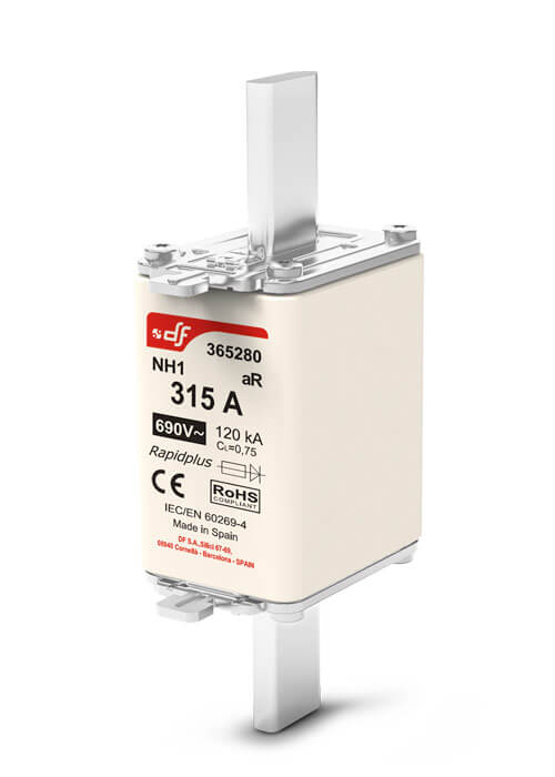 Halvledare High Speed säkringar NH1 aR 690V