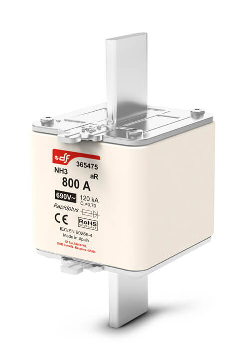 Semiconductor High Speed säkringar NH3 aR 690V 