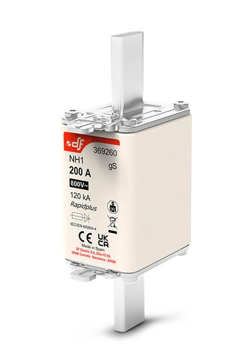 SÄKRING NH1 gS 800 VAC RAPIDPLUS