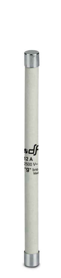 Cylindrisk MT säkringslänk för belysningsändamål 10x150 g, 2500V AC