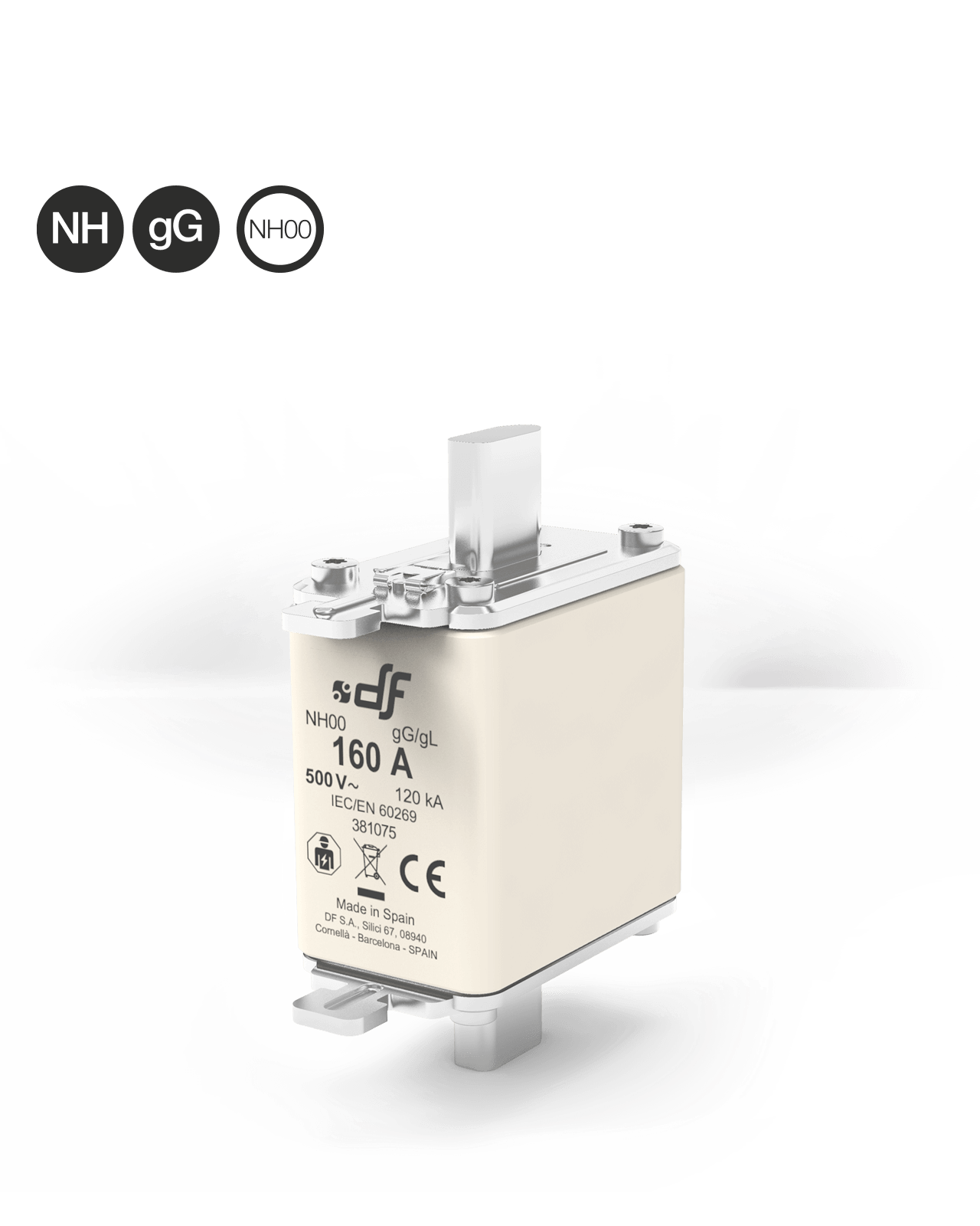 säkringar NH 00 gG 500V