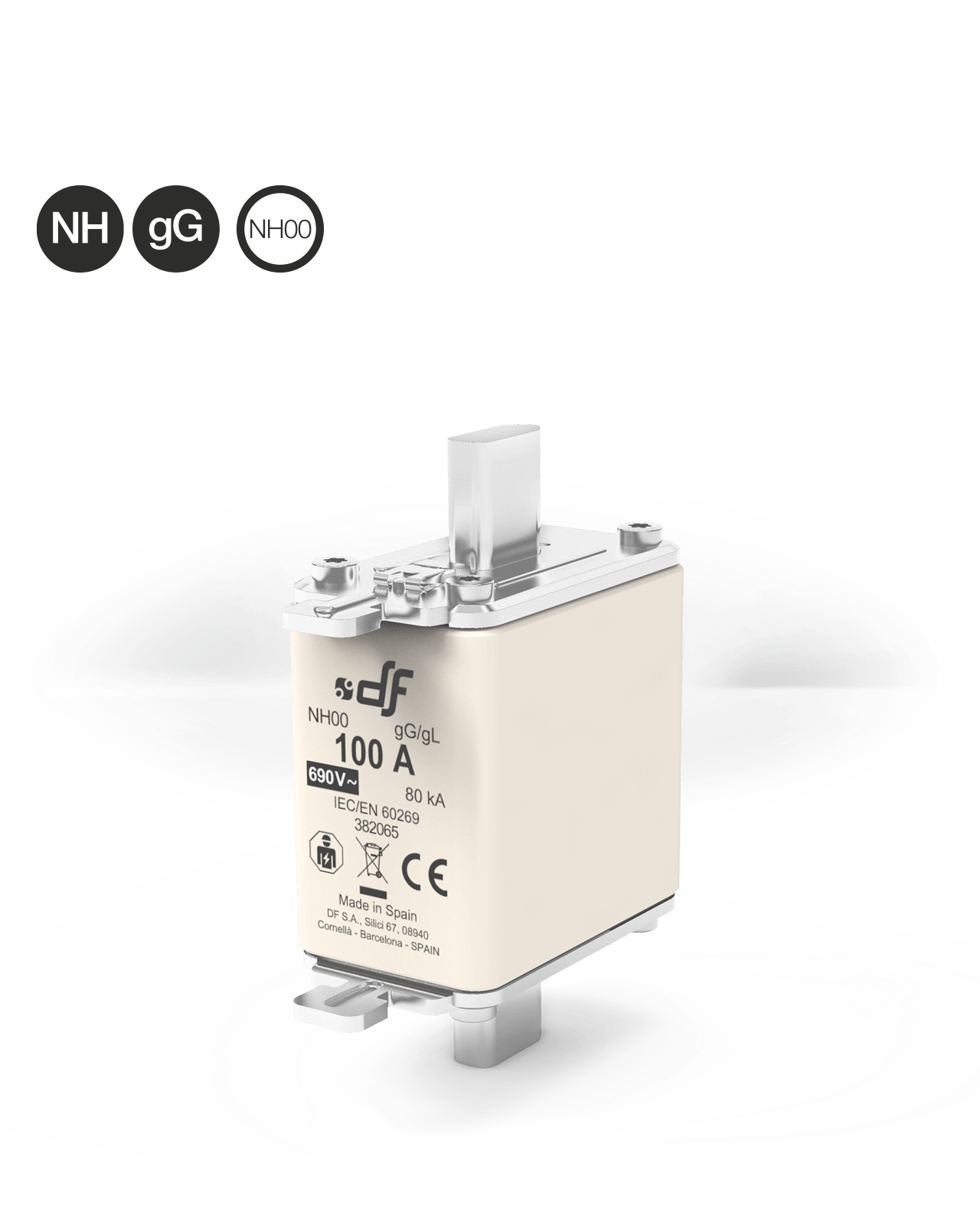säkringar NH 00 gG 690V