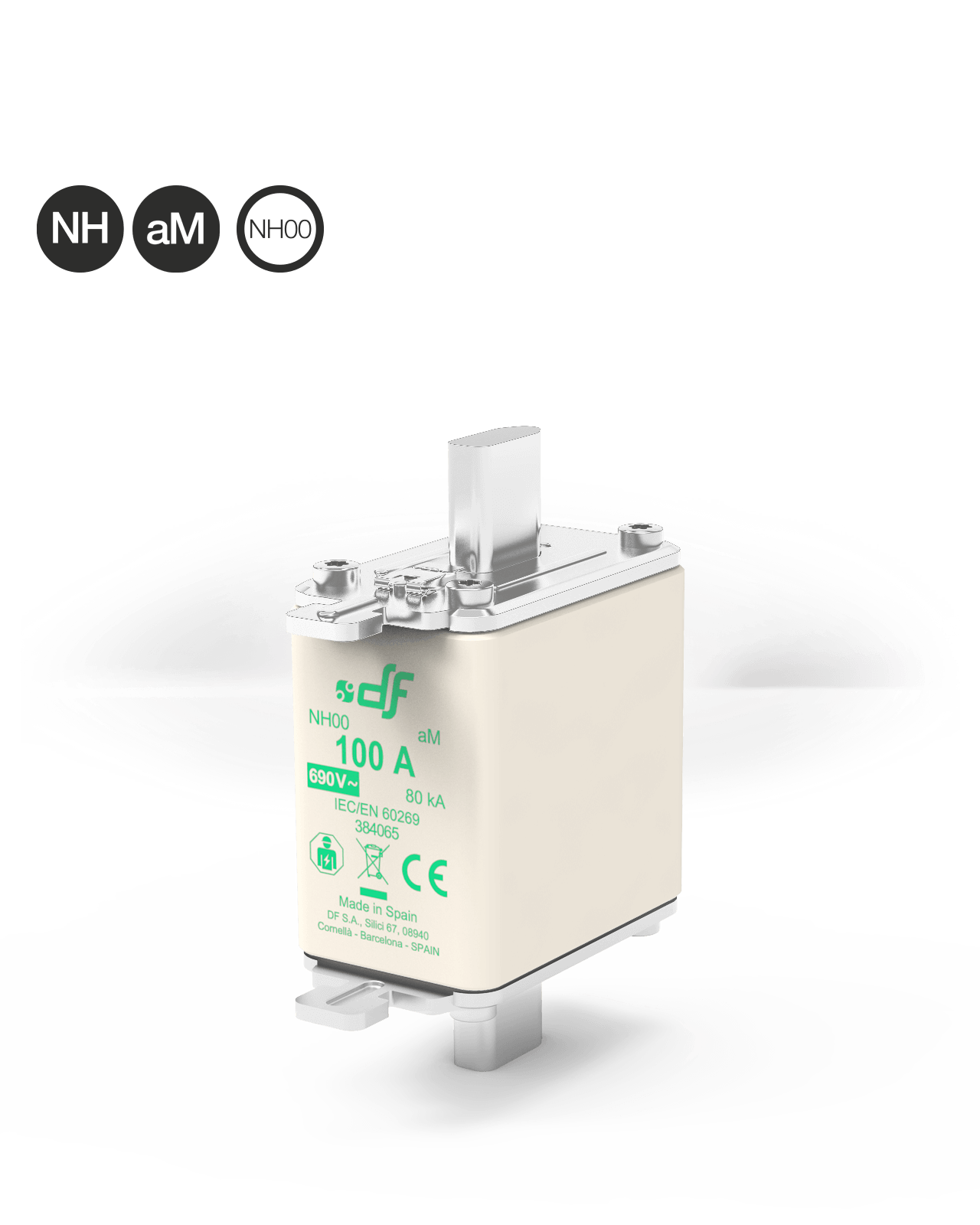 säkringar NH 00 aM 690V