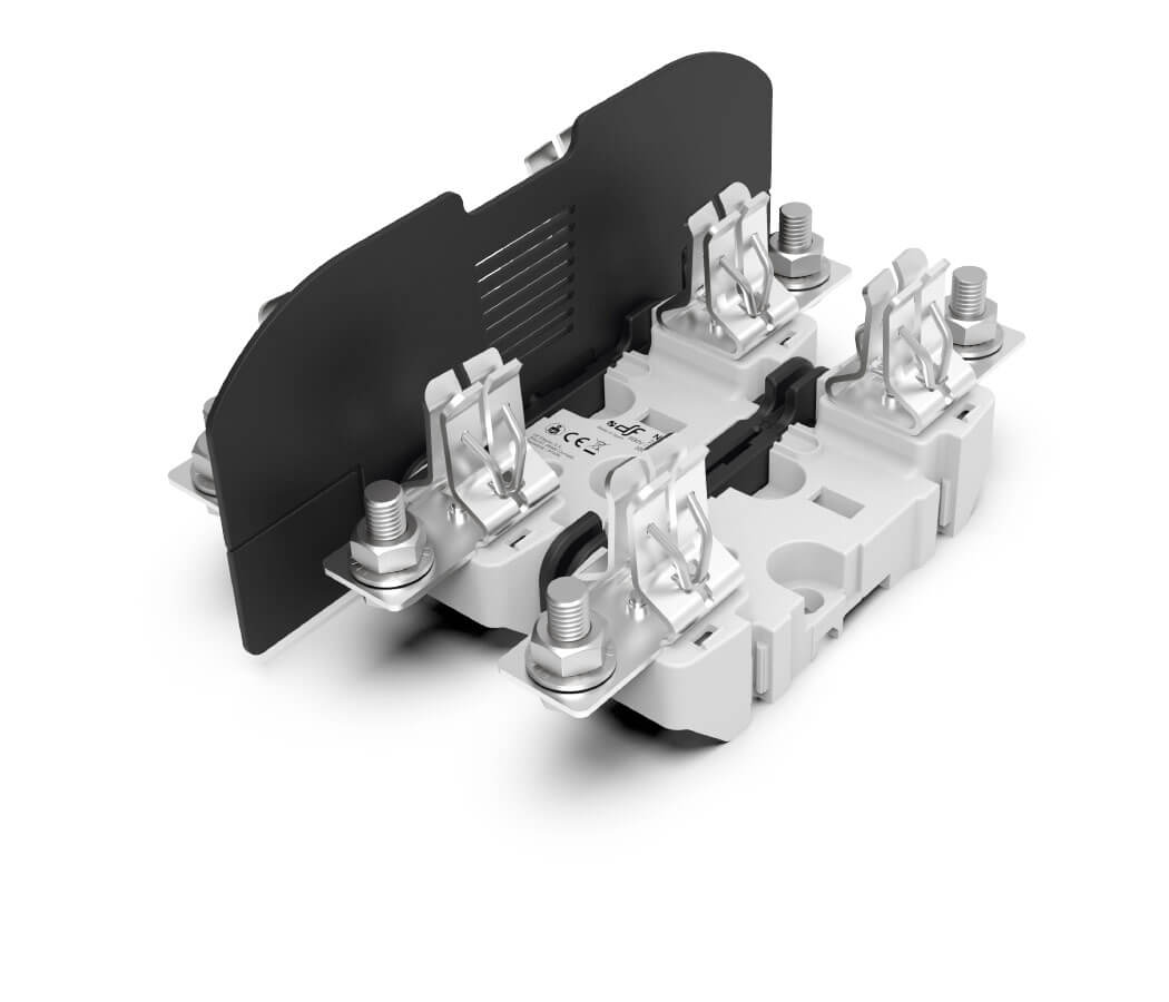 Polyesterbas NH 1 ST TRE POLAR 250 A 690V/ 800V Skruv/Skruvanslutning IP00