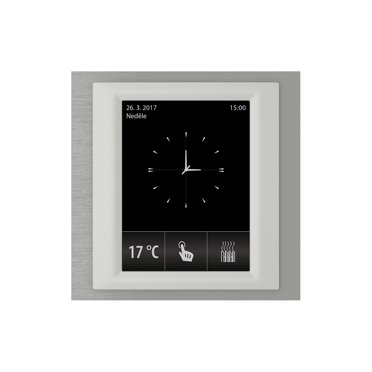 Trådlös pekenhet - ytmonterad RF Touch-W_ vit/mörkgrå/mörkgrå