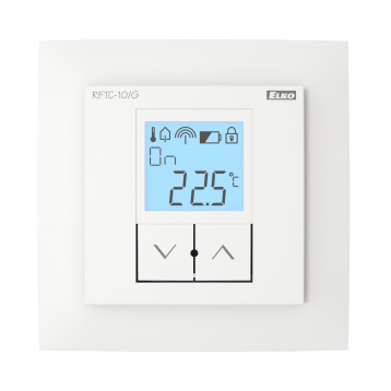 Enkel temperaturregulator RFTC-10/G vit