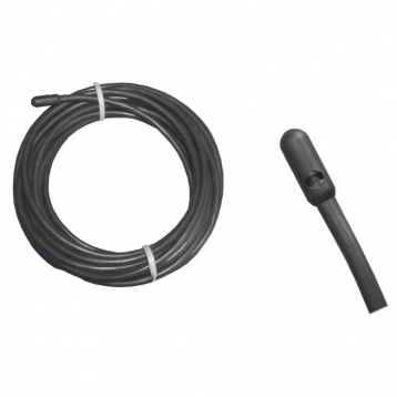 Temperaturgivare 3m längd, dubbel isolering, PVC-kabel TC-3