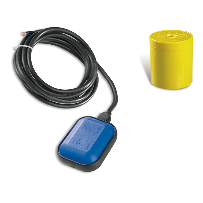 FLYTANDE NIVÅREGULATOR FÖR KLART VATTEN, PVC-KABEL 5M LÅNG