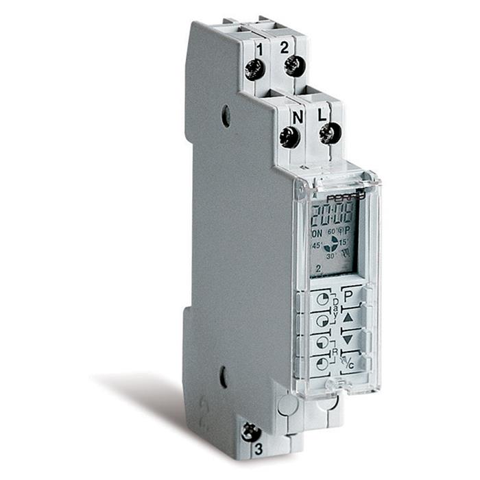 DIGITAL VECKOTIDSBYTTA MED AUTOMATISK STANDARDTID/SOMARTIDSÄNDRING 1 DIN