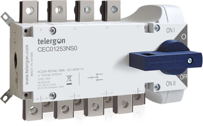 Omkopplare CEC/0 100A 3P plint