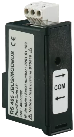 DIRIS A-30 / A-41 RS485 Modbus plug-in