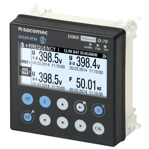 DIRIS DIGIWARE D-70 V2 DISPLAY + WEBSERVER_x000D_