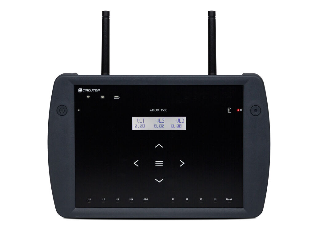 MYeBOX-1500-4G, Bärbar effektanalysator med inspelning av kvalitetshändelser och transienter