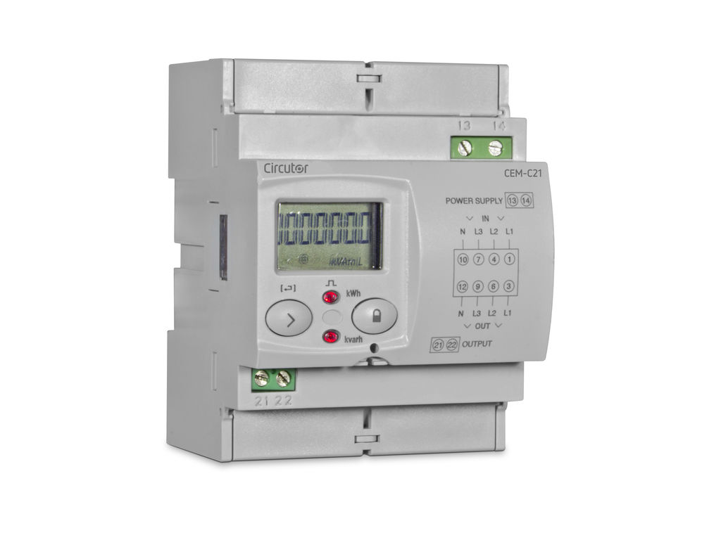 CEM-C31-485-DS-MID, Indirekt trefas energimätare med MID-certifikat