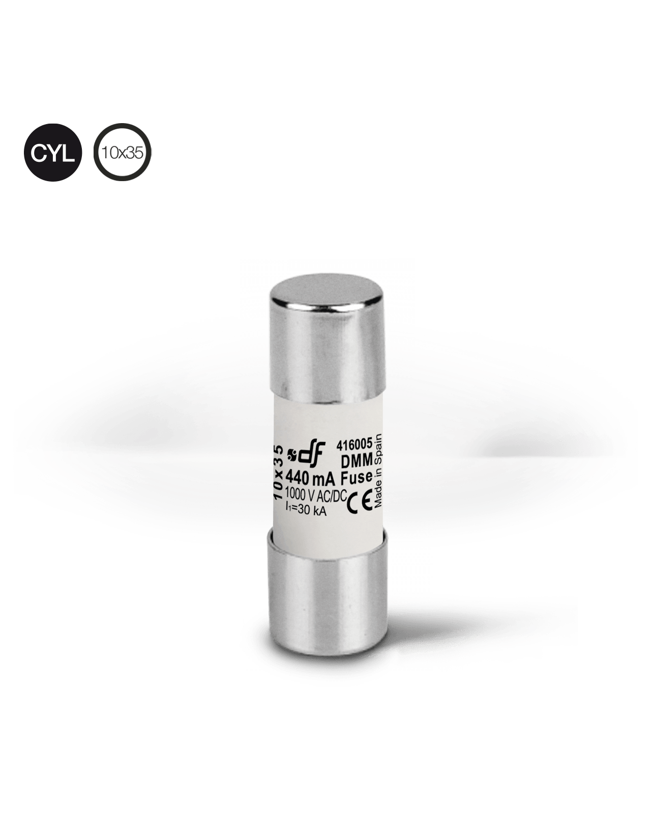 SÄKRING DMM 10X35 440mA 1000V AC/DC