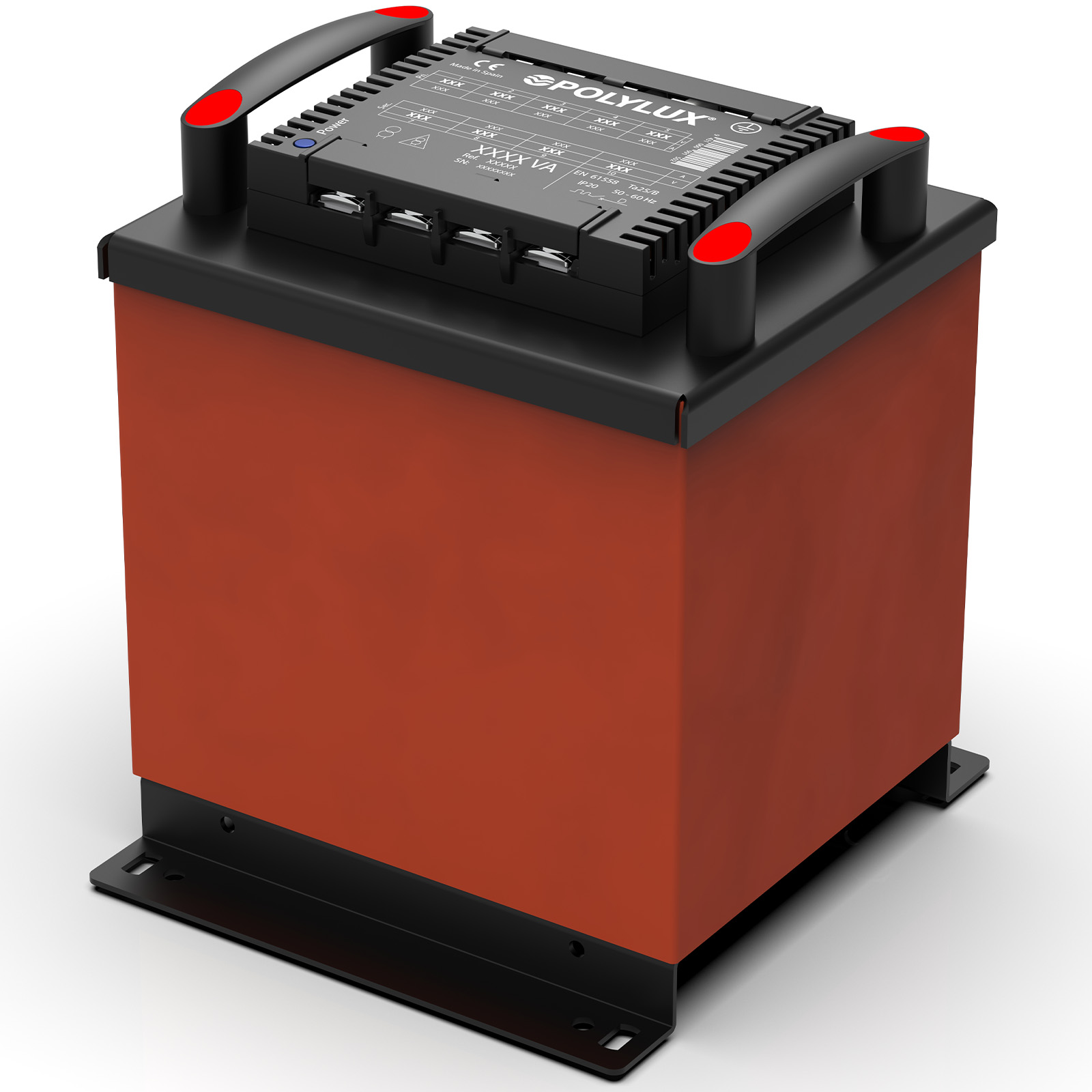 Enfas styr- och isolationstransformator IP-20 160–2000 VA, I/230–400–460 VO/24–48 V