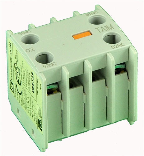 Hjälpblock 1 NO/1 NC för TC1-kontaktor