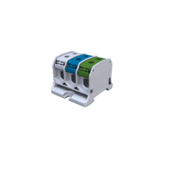 3P / 3 x 6-50 mm² / Grey/Blue/Green