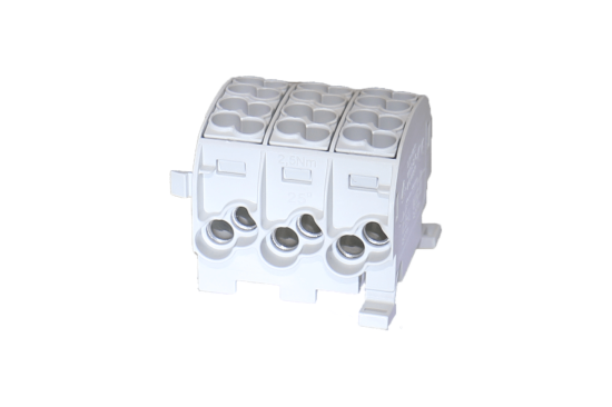 3P / 2 x 25 mm² / 2 x 16 mm² / Grå