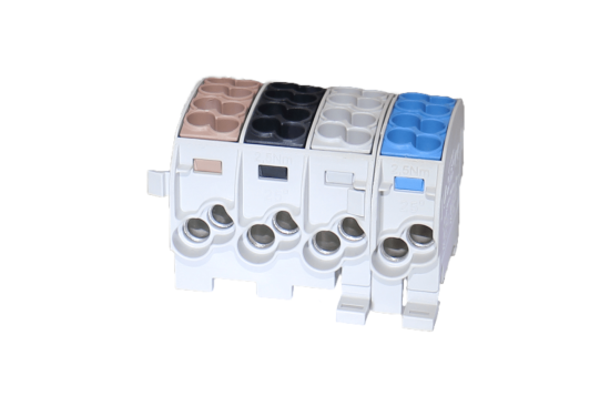 4P / 2 x 25 mm² / 2 x 16 mm² / Brown/Black/Grey/Blue