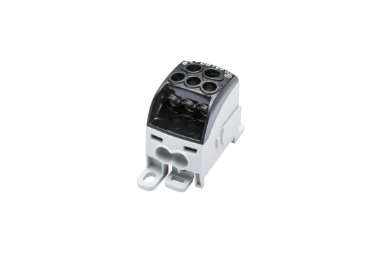 1P / 1 x 2,5 - 25 mm² / 3 x 1,5 - 10 mm², 2 x 1,5 - 16 mm² / Svart