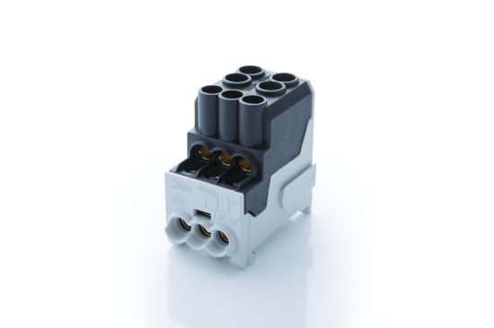 1P / 2,5 mm² - 25 mm² / 1,5 mm² - 10 mm² / Svart