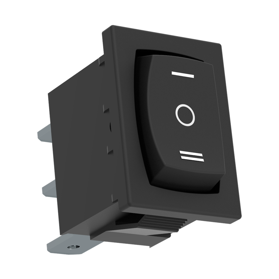 Omkopplingsknapp med mittläge (6 A/250 V AC) USS-05
