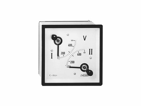 2EC144 2x.../100-440V, Dubbel voltmeter