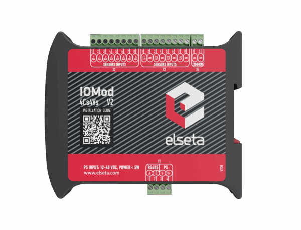 IOMOD 4CS4VS v2.0  – 4 Current and 4 Voltage Sensor Input Analog Measurement Module