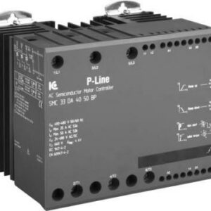Start motor controller, 3-phase motor applications, with regulation on all 3 phases 43-86 A